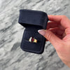 Vintage 10k Yellow Gold 5.21ct Garnet Bold Deep Crimson Oval Ring - Video showing the piece