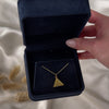 Vintage Large 18k Yellow Gold Pyramid Charm/Pendant - Video showing the piece