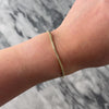 Antique 14k Yellow Gold Mixed Link Dog Clasp Bracelet - Video showing the piece