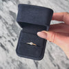 Vintage 14k Gold & Platinum .29ct Old European Cut Diamond Solitaire Ring - Video showing the piece