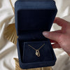 Estate 9k Yellow Gold Lustrous Pearl Articulated Lock Charm Enhancer Pendant - Video showing the piece