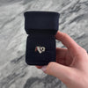 Vintage 14k Yellow Gold Blue Sapphire Diamond Ruby Sparkling Patriotic 