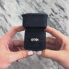 Estate English 9k Yellow Gold 1.88cttw Aquamarine Diamond Sparkling Classic Oval Trio Ring - Video showing the piece