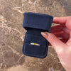 Vintage 14k White Gold Diamond Orange-Yellow Sapphire Dazzling East-West Oval Ring - Video showing the piece