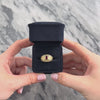 Vintage Heavy 18k Yellow Gold .87ct Ruby .84cttw Diamond Glittering Mixed-Cut Dome Ring - Video showing the piece