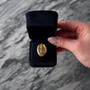 Antique Large 14k Tricolor Gold Coat of Arms Statement Ring - Video showing the piece