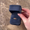 Vintage Church & Company 14k Rosy Yellow Gold Madeira Citrine Hooked Solitaire Ring - Video showing the piece