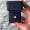 Vintage 14k Yellow Gold Diamond Precious Pavé Heart Ring - Video showing the piece