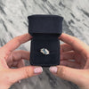 Vintage 14k White Gold .83cttw Blue Sapphire Diamond Bright Bypass Duo Ring - Video showing the piece