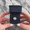 Antique Art Deco 14k White Gold [Custom Carat] Incredible Intricate Geometric Ring - Video showing the piece