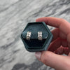 Vintage 18k White Gold 2.27cttw Diamond Sparkling Bowties Earrings - Video showing the piece