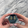 Vintage 14k Yellow Gold Nautical Anchor Cufflinks - Video showing the piece