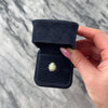Vintage 14k Yellow Gold .73ct Opal Diamond Dimensional Pear Halo Ring - Video showing the piece