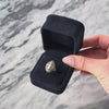 Art Deco Antique 18k White Gold Pearl Diamond Openwork Filigree Ring - Video showing the piece