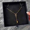 Vintage 14k Yellow Gold 1.34cttw Garnet Elegant Dangles & Swirls Necklace - Video showing the piece