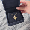 Vintage 14k Yellow Gold Sweet Figural Cupid Charm / Pendant - Video showing the piece