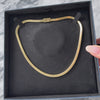 Vintage Heavy 14k Yellow Gold Snake-Link Chain Necklace - Video showing the piece