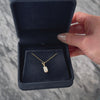 Vintage 14k Yellow Gold Blister Pearl Diamond Modernist Charm / Pendant - Video showing the piece