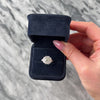 Antique Platinum & 14k White Gold 2.1cttw Old Mine Cut Diamond Exceptional Floriform Halo Ring - Video showing the piece