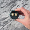 Vintage 18k Yellow Gold 1cttw Diamond Pearl Fabulous Statement Stud Earrings - Video showing the piece