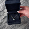 Vintage 14k White Gold 2.13ct Topaz Solitaire Pendant - Video showing the piece