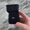 Vintage Delicate Platinum Diamond Baguette Ring - Video showing the piece