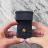 Vintage 14k Yellow Gold Diamond Gleaming Lover's Knot Ring - Video showing the piece