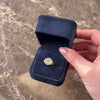 Vintage 14k Yellow Gold Carved Mighty Stag Signet Ring - Video showing the piece