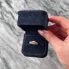 Antique Victorian 10k Yellow Gold Opal Pearl Scrolling Leafy Shoulders Ring - Video showing the piece