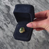 Vintage 14k Yellow Gold 7.4ct Green Turquoise Mossy Green Statement Ring - Video showing the piece