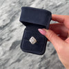 Vintage 14k White & Yellow Gold Old European Cut Diamond Art Deco Style Freeform Openwork Ring - Video showing the piece