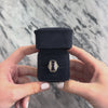 Antique Art Deco 10k Yellow Gold & 18k White Gold 5.45ct Amethyst Gleaming Elongated Decorated Ring - Video showing the piece