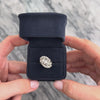 Vintage Platinum .85cttw Diamond Incredible Swooping Cluster Ring - Video showing the piece
