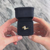 Vintage 18k Yellow & White Gold .94cttw Old Mine Cut Diamond Dazzling Twisting Cabled Quartet Bypass Ring - Video showing the piece