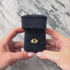 Vintage 14k Yellow Gold 4.95cttw Lemon Quartz Chic Bright Cushion Ring - Video showing the piece