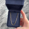 Vintage Italian 14k Yellow Gold Everyday Paperclip Link 3.2mm Chain - Video showing the piece