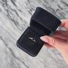 Vintage 18k Yellow Gold Blue Sapphire Diamond Mesmerizing Trio Ring - Video showing the piece