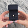 Vintage Church & Company 14k Yellow Gold Pearl Fantastic Luminous Solitaire Ring - Video showing the piece