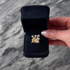 Vintage Spectacular Large 14k Yellow Gold 1.60cttw Old Mine Diamond Ring - Video showing the piece