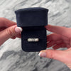Vintage 14k White Gold 1.14cttw Diamond Mixed-Cut Band Ring - Video showing the piece