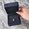 Vintage 14k Yellow Gold 2.6ct Aquamarine Flashing Teardrop Pendant - Video showing the piece