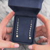 Vintage 14k Yellow Gold Pearl Fabulous Luminous Bubble Dangle Earrings - Video showing the piece
