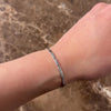 Antique Art Deco 14k White Gold Interlocking Snail Link Bracelet - Video showing the piece