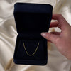 Vintage 14k Yellow Gold Twisted Bar Chain / Necklace - Video showing the piece