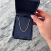 Vintage 14k Yellow Gold 1.75mm Glittering Rope Chain - Video showing the piece
