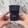 Vintage 14k Yellow Gold .62cttw Blue Sapphire Bright Round Line Ring - Video showing the piece