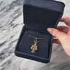 Vintage 18k Yellow Gold Articulated Impish Jester Pendant - Video showing the piece