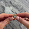 Vintage 14k Yellow Gold Wide Open Column Band Ring - Video showing the piece