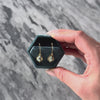 Vintage 14k Yellow Gold 3cttw Turquoise Chic Cabochon Dangle Earrings - Video showing the piece