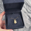 Vintage 14k Yellow Gold Playful Summertime Sandcastle Charm / Pendant - Video showing the piece
